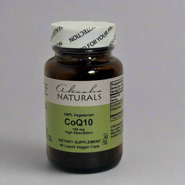 CoQ10 - 60 Veggie Caps – Akasha Naturals