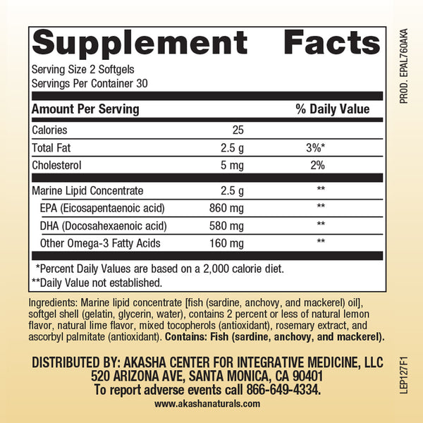 EPA/DHA 720 - 60 Softgels