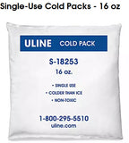 Ice Pack Uline Singe Use