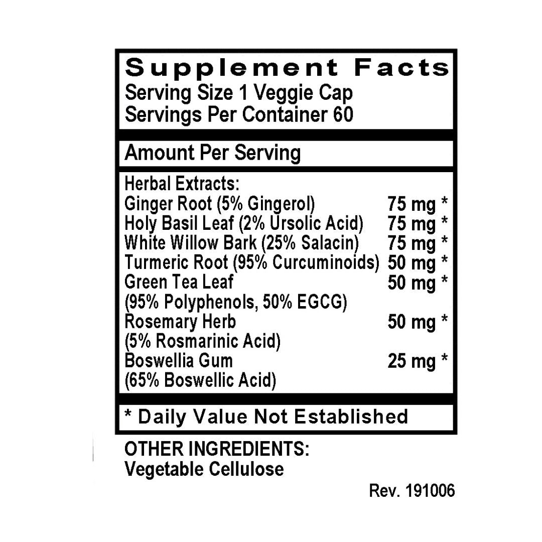 Infla Regulator Anti-inflammatory - 60 Veggie Capsules