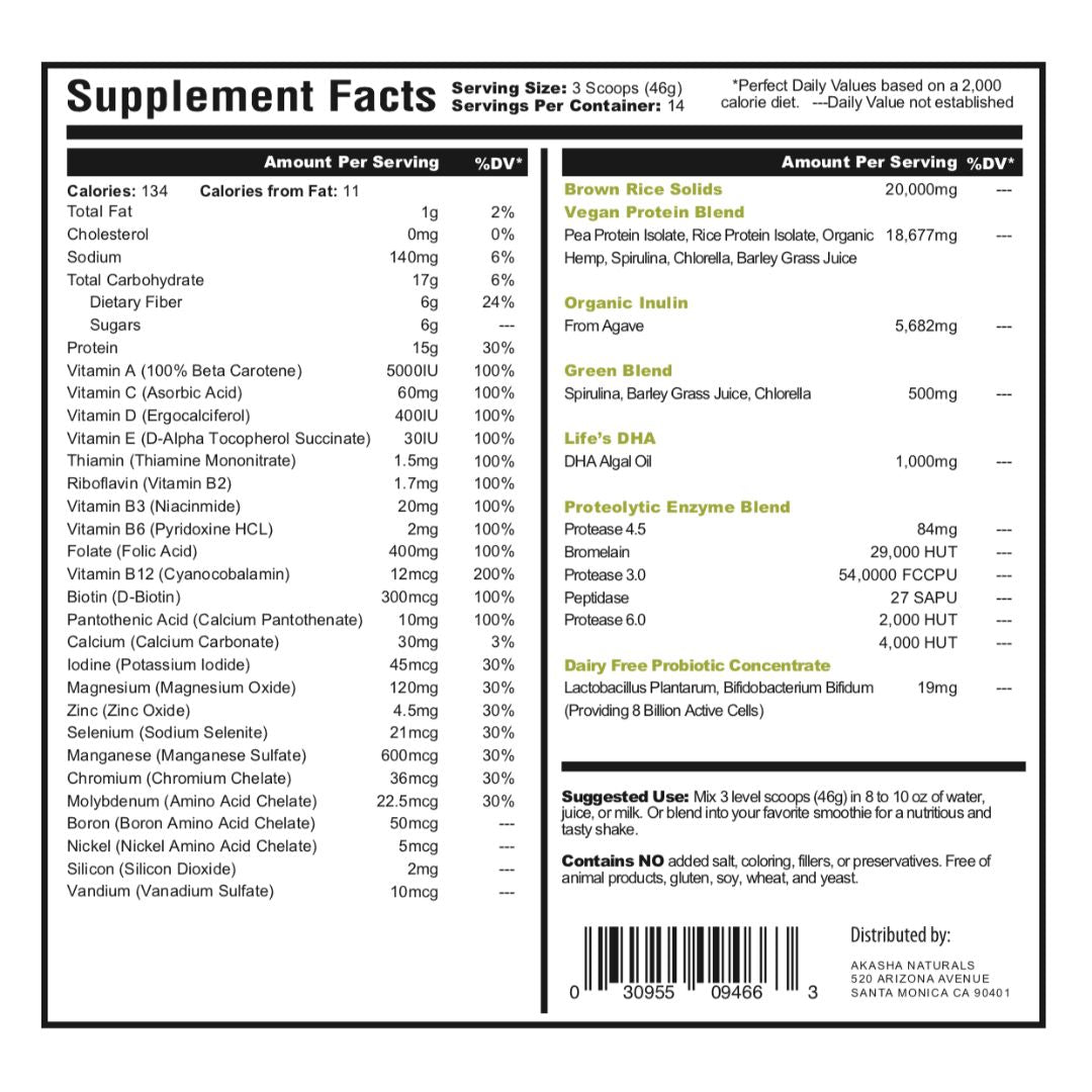Beautiful view of Vegan Protein Powder With Probiotics