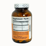 Supplement bottle with label showing 'Supplement Facts' on a white background