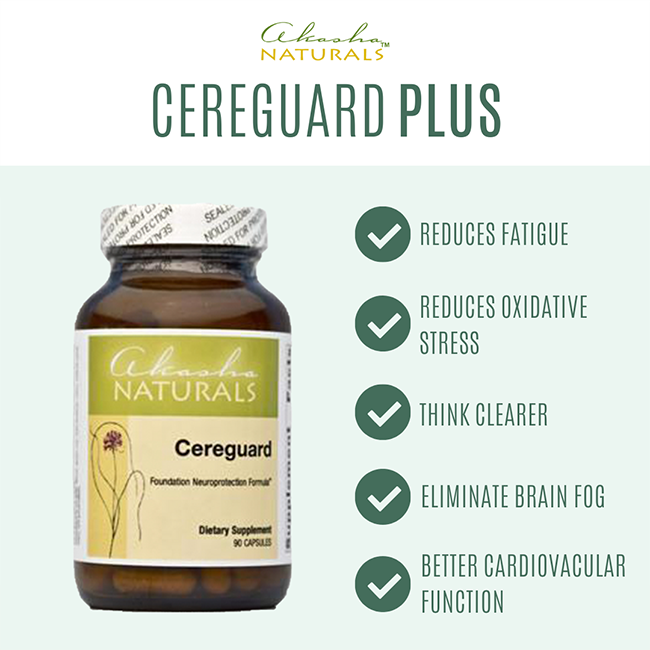 Cereguard Plus - Brain Food - 90 Capsules