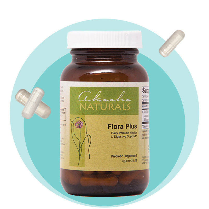 Flora Plus Probiotics - 60 Capsules