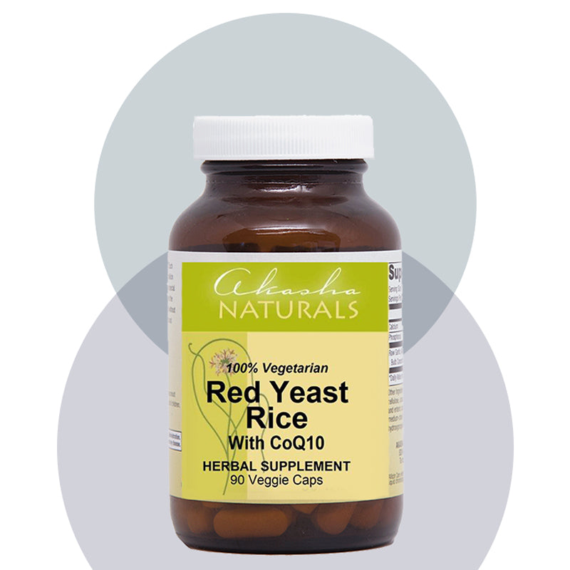 Red Yeast Rice With Coq10 - 90 Capsules – Akasha Naturals