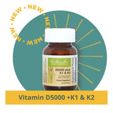 Vitamin D5000 Plus K1 & K2 - 60 Softgels